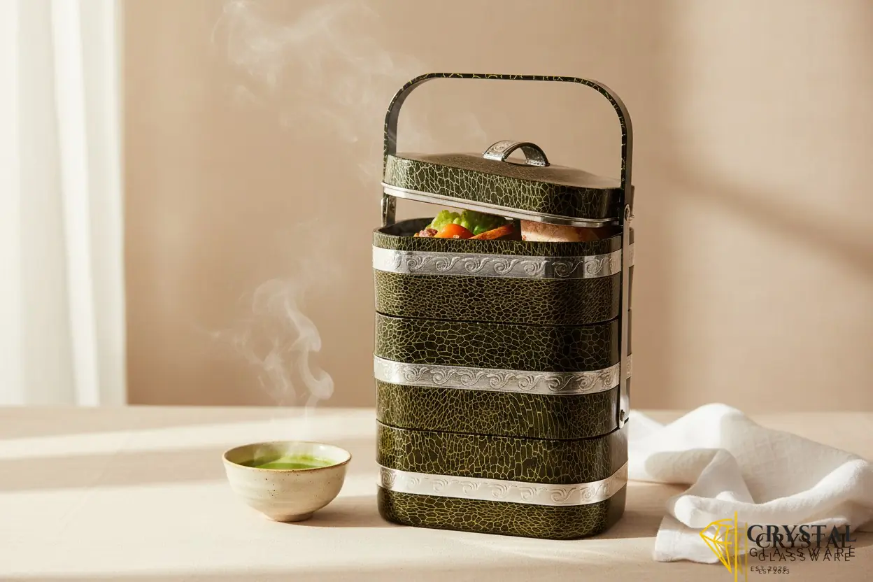 4 Tier Food Carrier Multi-Layer Lunch Box  